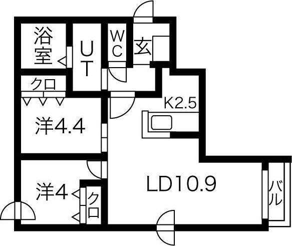 札幌市中央区南二十一条西９丁目のマンション