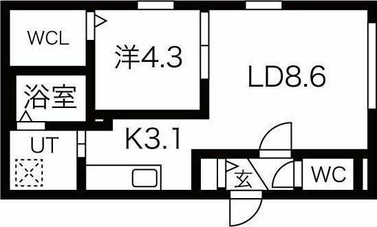 札幌市豊平区月寒西一条１１丁目のマンション