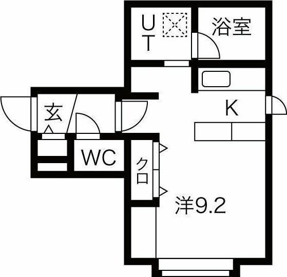 札幌市豊平区平岸三条９丁目のアパート