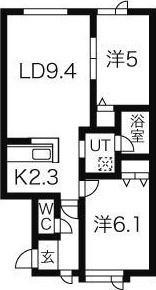 札幌市北区屯田六条９丁目のアパート
