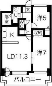 札幌市西区発寒六条１０丁目のマンション