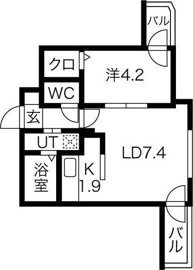 札幌市豊平区平岸一条２丁目のマンション