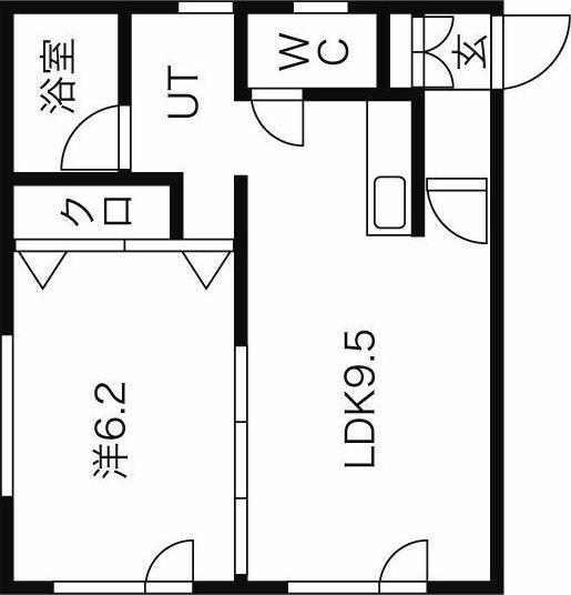 札幌市西区山の手三条６丁目のアパート
