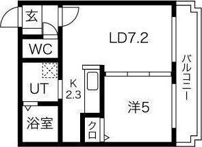 札幌市白石区南郷通５丁目南のマンション