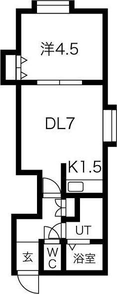 札幌市東区北二十二条東１５丁目のアパート