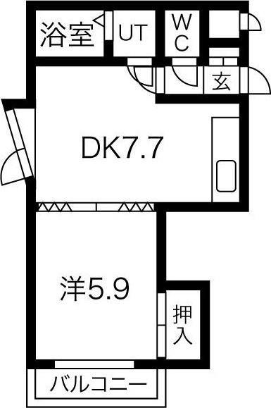 札幌市中央区南十五条西８丁目のアパート