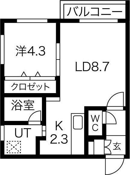 札幌市白石区南郷通３丁目南のマンション