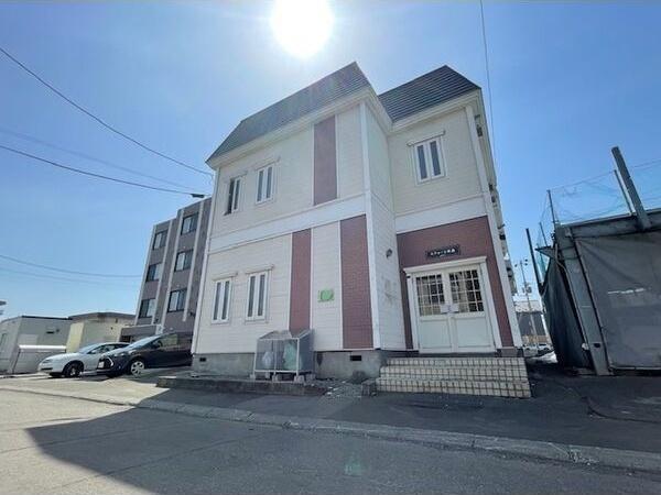 札幌市白石区栄通11丁目のアパート