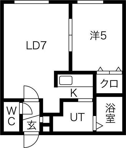 札幌市北区北十五条西３丁目のアパート