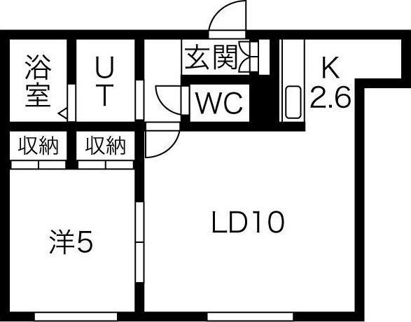 札幌市北区北二十一条西７丁目のアパート