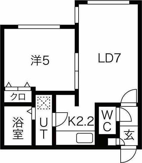 札幌市北区北二十四条西２丁目のアパート