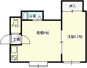 札幌市白石区北郷二条３丁目のアパート