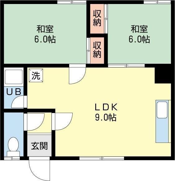 札幌市東区北三十二条東４丁目のアパート