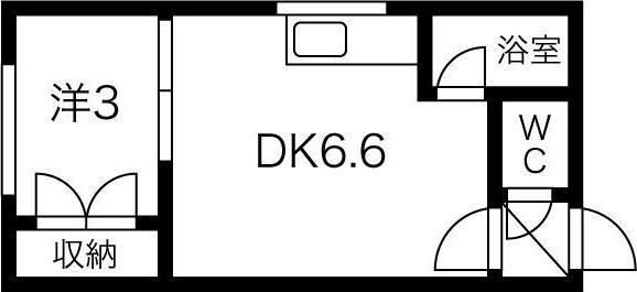 札幌市東区北二十三条東１２丁目のアパート