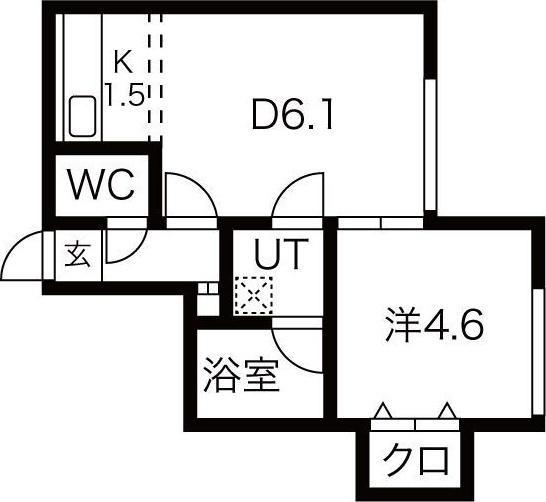 札幌市東区北十九条東２丁目のアパート
