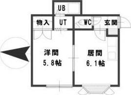札幌市東区北三十一条東１８丁目のアパート