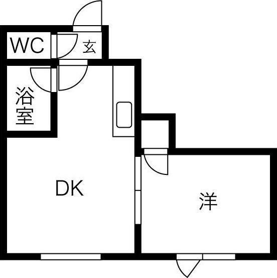 札幌市東区本町二条１丁目のアパート