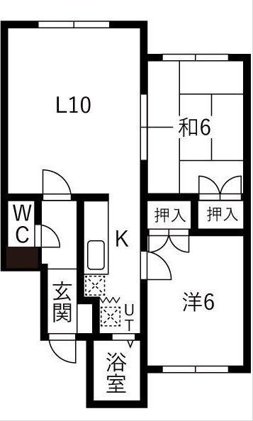 札幌市豊平区西岡一条１１丁目のアパート