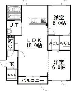 札幌市東区東雁来九条４丁目のアパート