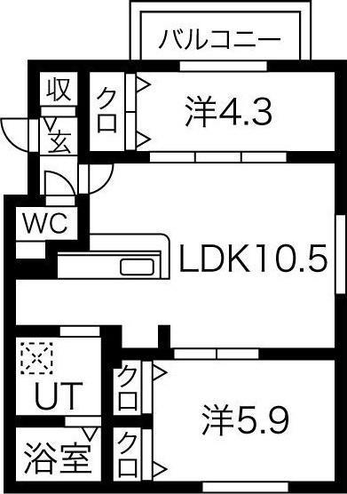 札幌市中央区北二条西２１丁目のマンション