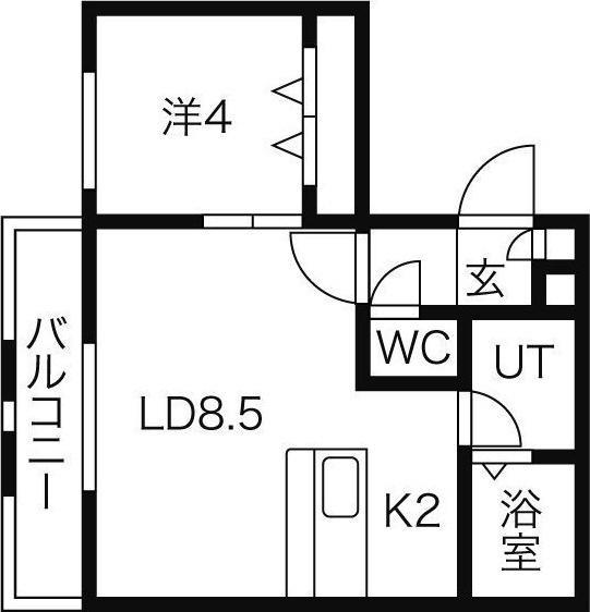 札幌市西区西町南１９丁目のマンション