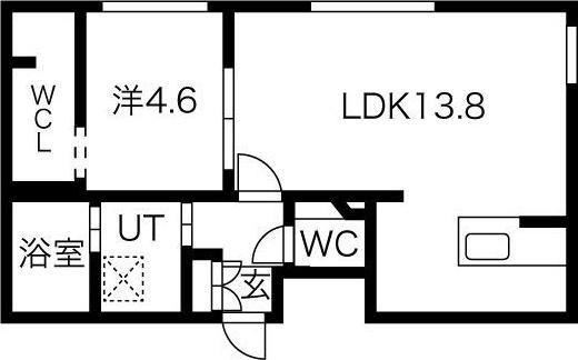 GEレジデンス琴似　仮)GA-琴似2-7MSA棟