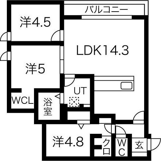 サンスクリットレジデンス北大前