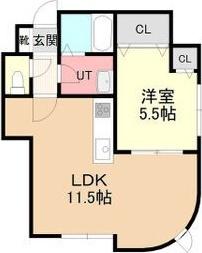 札幌市白石区東札幌四条５丁目のアパート