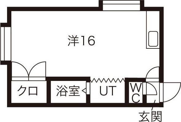 札幌市白石区南郷通１１丁目南のアパート