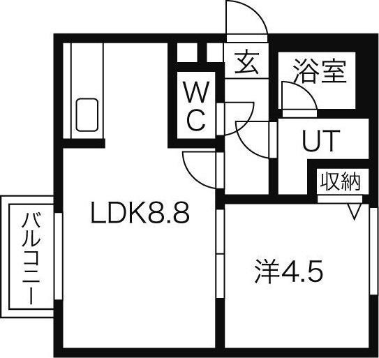 オルセー厚別中央IIB棟