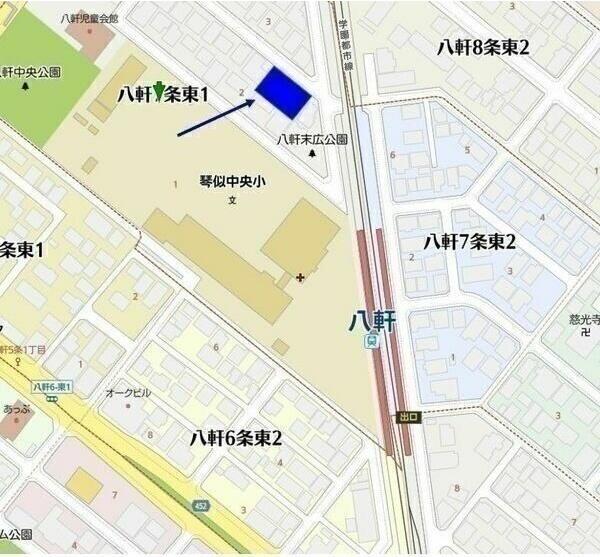 札幌市西区八軒七条東１丁目のマンション