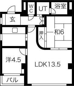 札幌市西区山の手一条２丁目のマンション