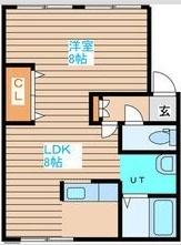 札幌市白石区南郷通２丁目南のアパート