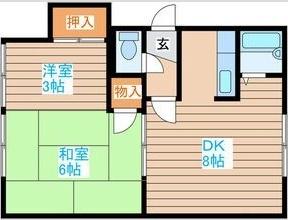 札幌市白石区南郷通２丁目南のアパート
