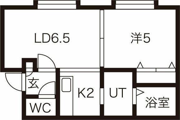 札幌市豊平区平岸五条７丁目のアパート