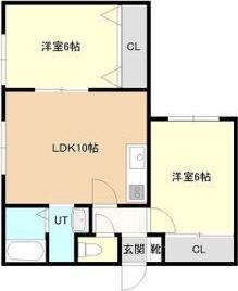 札幌市豊平区平岸一条２０丁目のアパート
