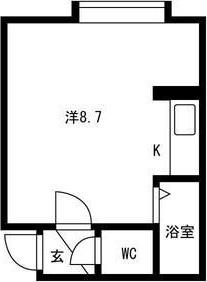 シティーハイム八軒A