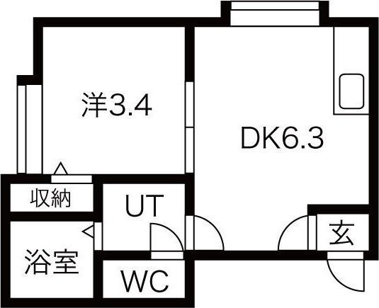 フラットJ発寒南