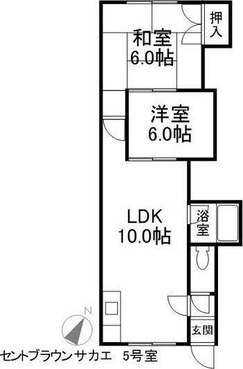 セントブラウンサカエ