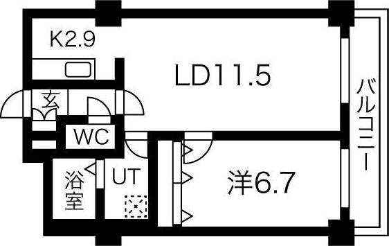 札幌市白石区平和通６丁目北のマンション