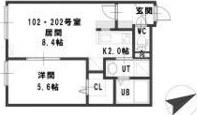 札幌市白石区栄通１０丁目のアパート
