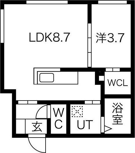 札幌市白石区菊水五条１丁目のマンション