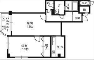札幌市白石区東札幌五条４丁目のマンション