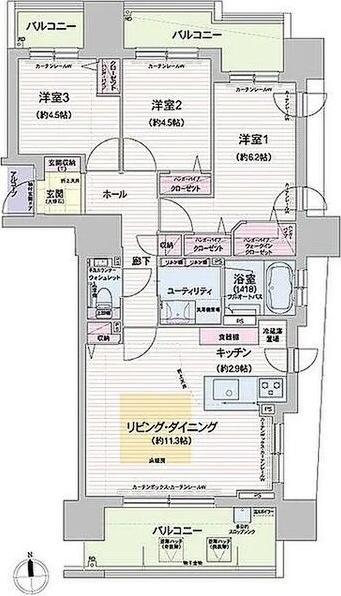 グランファーレ平岸THEパークサイドウエストウイング
