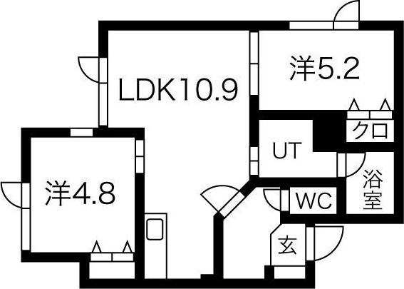 プレゼンス八軒