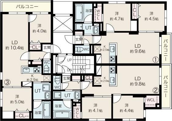 プエンテ発寒(Eフラット導入　都市ガス同等料金)