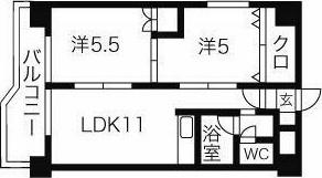 札幌市白石区南郷通８丁目北のマンション