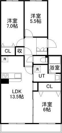 札幌市白石区北郷二条１０丁目のマンション