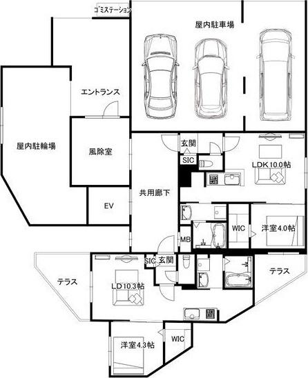 札幌市白石区菊水三条４丁目のマンション