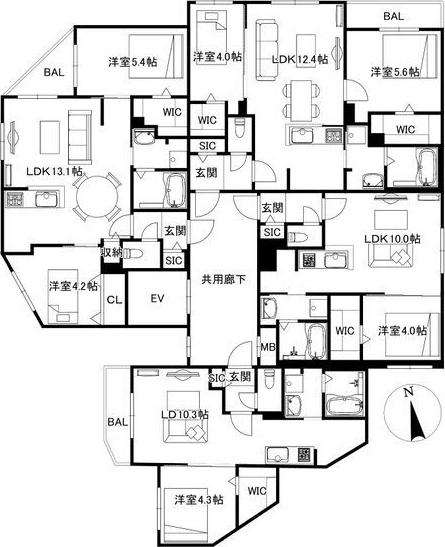 札幌市白石区菊水三条４丁目のマンション